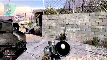 Insanely Lucky No Scope Across Map (MW3)