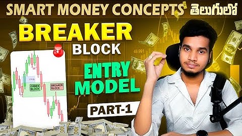 Breaker Block Entry Model Explained in Smart Money Concepts Telugu Stock Market, Forex & Bitcoin