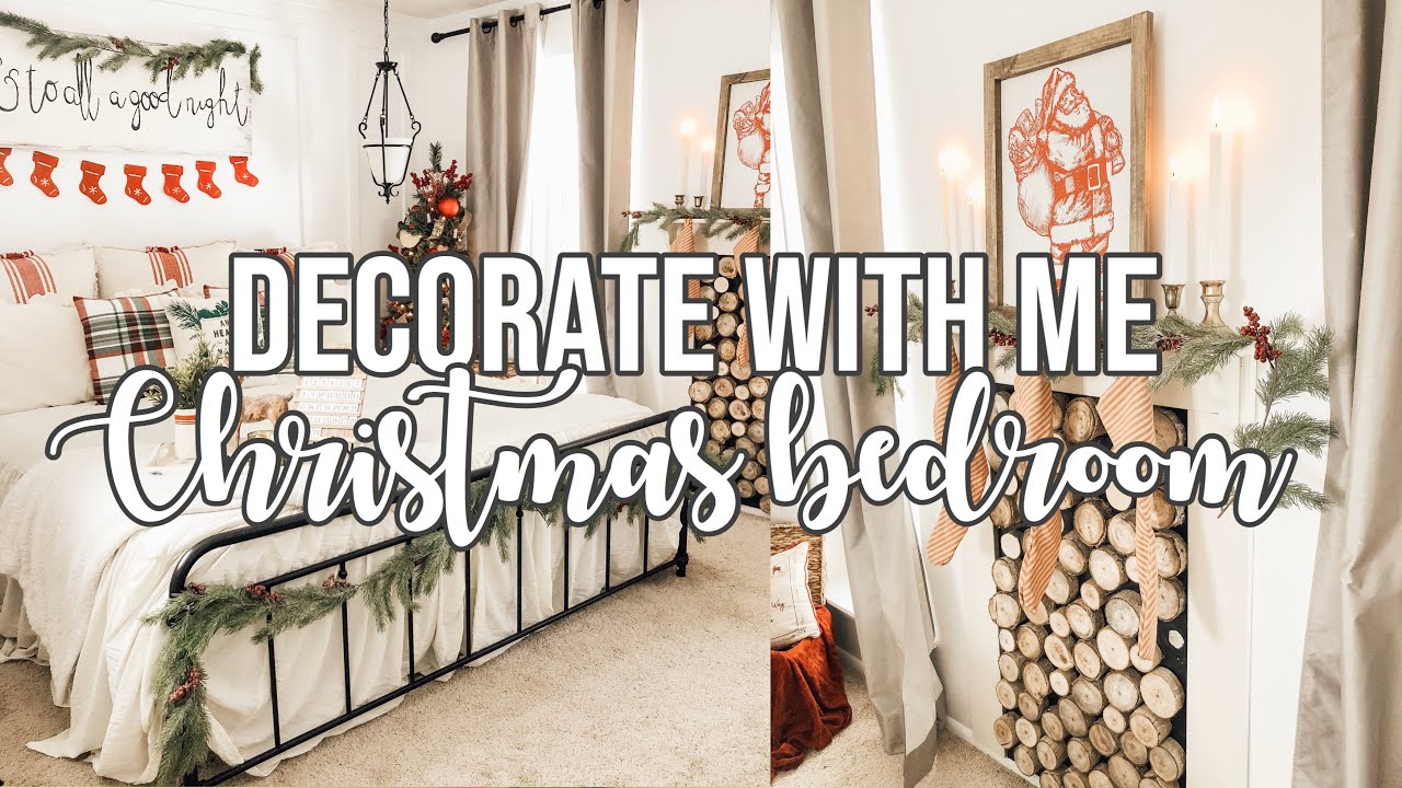 DECORATE MY CHRISTMAS BEDROOM WITH ME | Episode 2 - YouTube