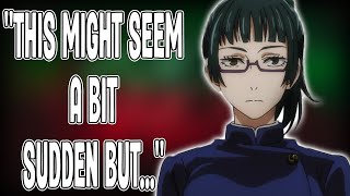 F4A Maki Zenin Confesses To You - Jjk Character Audio