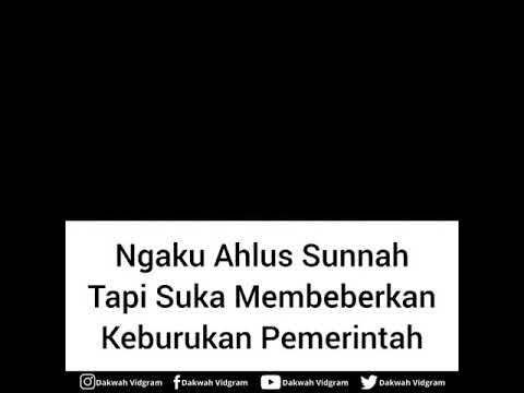 ngaku-ahlu-sunnah-tapi-suka-membeberkah-keburukan-pemerintah-?