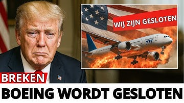 2 MINUTEN GELEDEN - Trump SLAAT DOOR: Boeing STOPT productie in de VS — zijn reactie SCHOKKEERT!