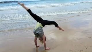 AUSTRALIAN BEACH STUNTS