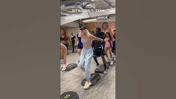 This was a tough routine but class members killed it🔥 #stepperton #juliusburphy #hiphopstepaerobics