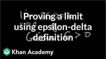Formal definition of limits Part 4: using the definition | AP Calculus AB | Khan Academy