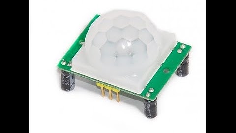 Cảm biến hồng ngoại và cảm biến chuyển động HC-SR501 cùng với Arduino - www.codientuvina.com