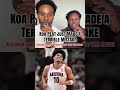 Did Koa Peat make a bad decision staying in the NBA Draft? #koapeat #nbadraft #nbadraft2026