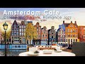 Romance Amsterdam Cafe Ambience ♫ Coffee Shop ASMR, Relaxing Jazz for Stress Relief, Writing, Relax