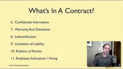 Why You Must Always Use A Contract And How To Write One
