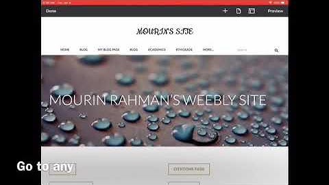 Weebly Tutorial 2019 - Adding HD Video