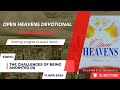 Open Heavens Devotional For Thursday 11-04-2024 Pastor Adeboye (The Challenges of Being Anointed) 2