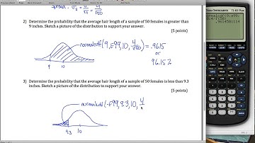 Sampling Distribution Quiz