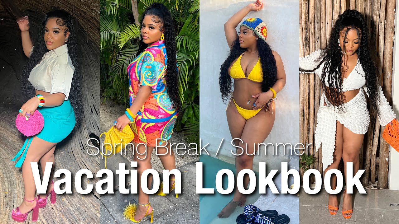 SPRING/SUMMER VACATION LOOKBOOK 🌴🌸| ( PRETTYLITTLETHING , SHEIN )