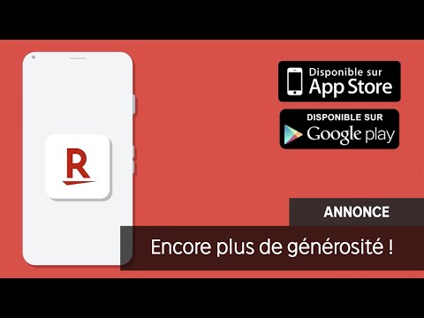 Découvrez l'appli Rakuten - Encore plus de générosité !