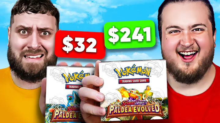 Most Expensive Booster Box Wins - Paldea Evolved