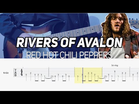 RHCP - Rivers of Avalon (Guitar lesson with TAB)