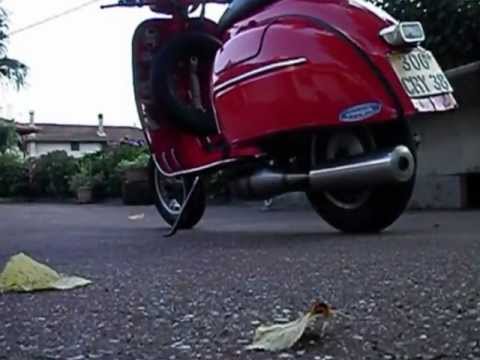 Vespa quattrini M1X and Pipe Design - YouTube