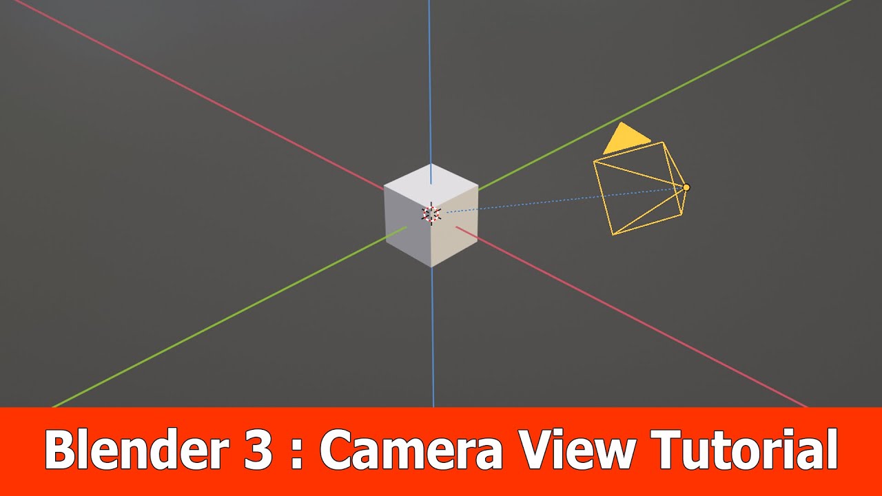 Kontoret Endelig marmelade Blender 3 Camera to View Tutorial - YouTube