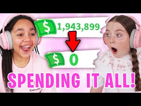CAN We SPEND ALL OUR MONEY In Adopt Me!