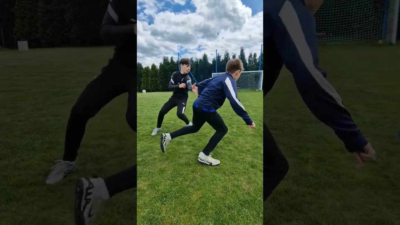 Block And Turn Trenerdryblingu Football Dribbling