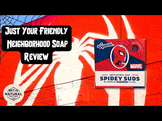 DR. SQUATCH SPIDEY SUDS REVIEW!! 