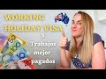 WORK and TRAVEL in AUSTRALIA - ¿Qué es una Working Holiday AUSTRALIA?🇳🇿 - TRABAJOS MEJOR PAGADOS