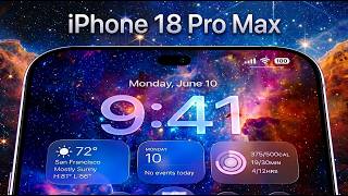 iPhone 18 Pro Max - Apple Solved The Biggest Problem🔥| Big News