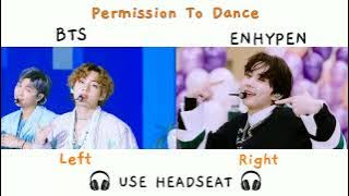 [USE HEADSET🎧] BTS / ENHYPEN Permission To Dance