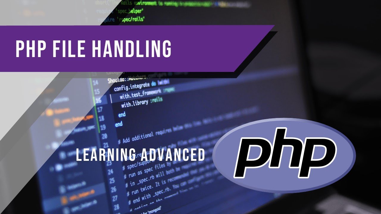 php ลบไฟล์  2022  PHP File Handling | Learning Advanced PHP