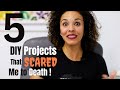 5 DIY Projects That Scared Me to Death! - Thrift Diving