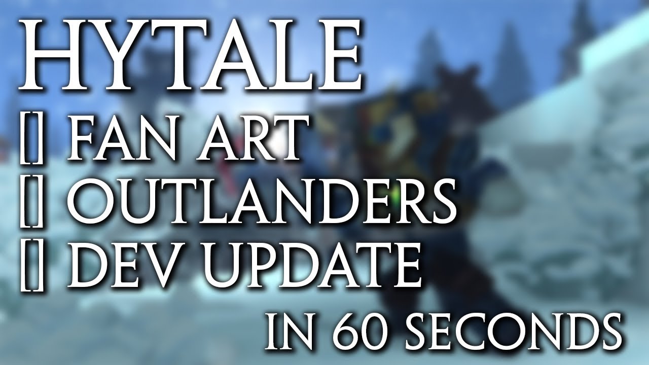 Hytale Blogpost In 60 Seconds | THREE NEW BLOGPOSTS | OUTLANDERS