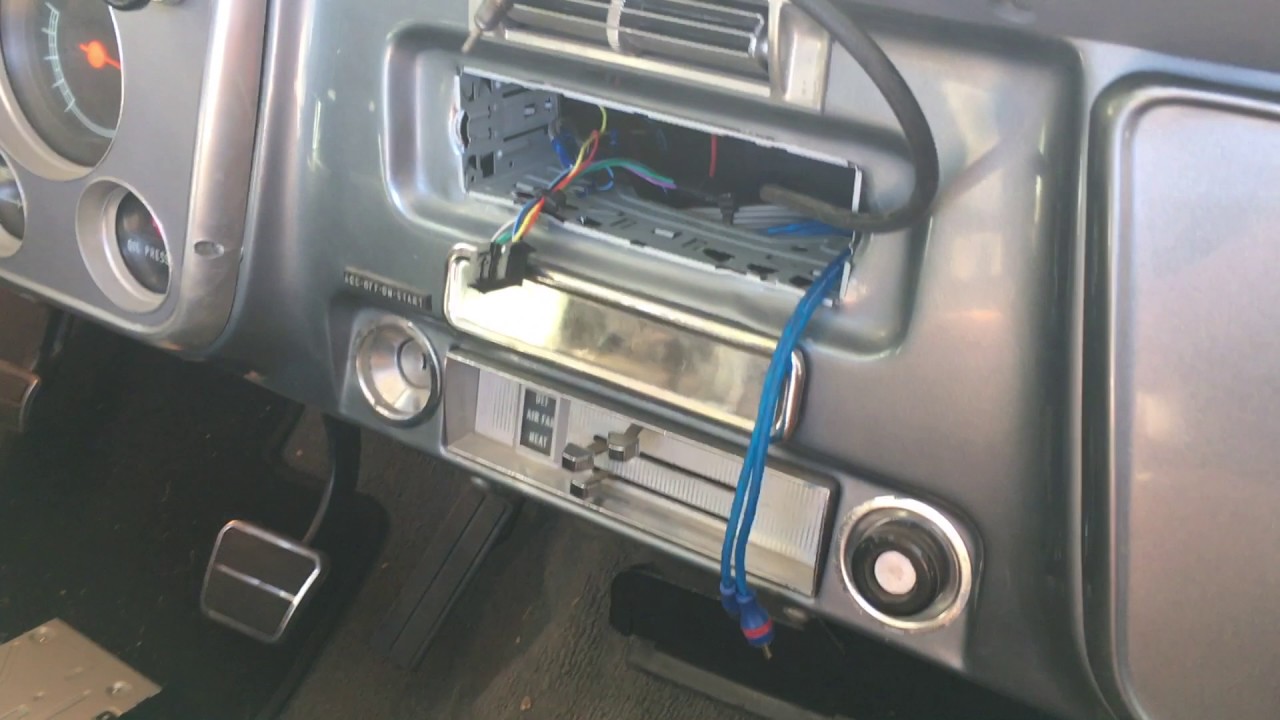 1969 - 1972 Chevy K5 Blazer Pioneer Bluetooth Radio ...