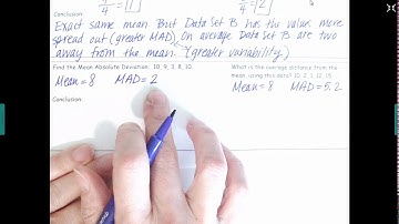 09 Mean Absolute Deviation part 2