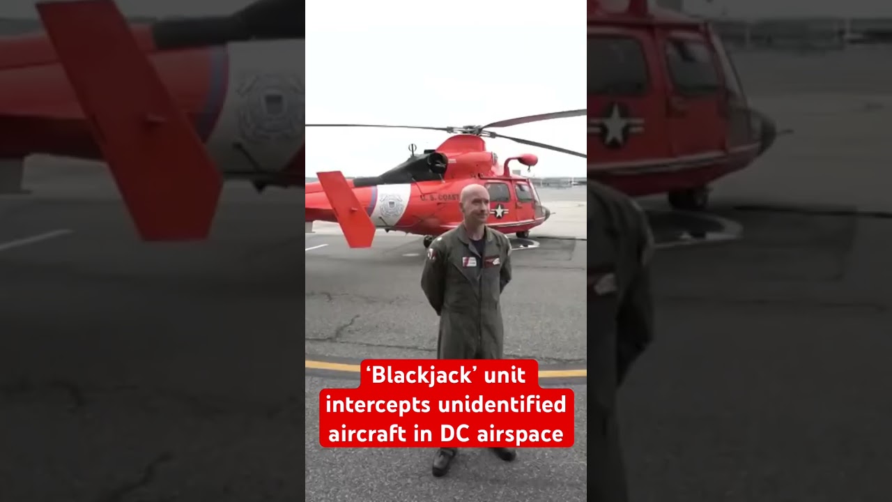 Meet the pilots responsible for intercepting unidentified aircraft in DC’s restricted airspace