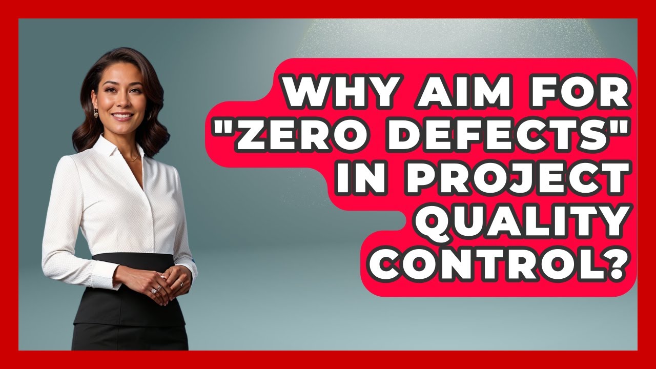 Why Aim For "Zero Defects" In Project Quality Control? - The Project Manager Toolkit