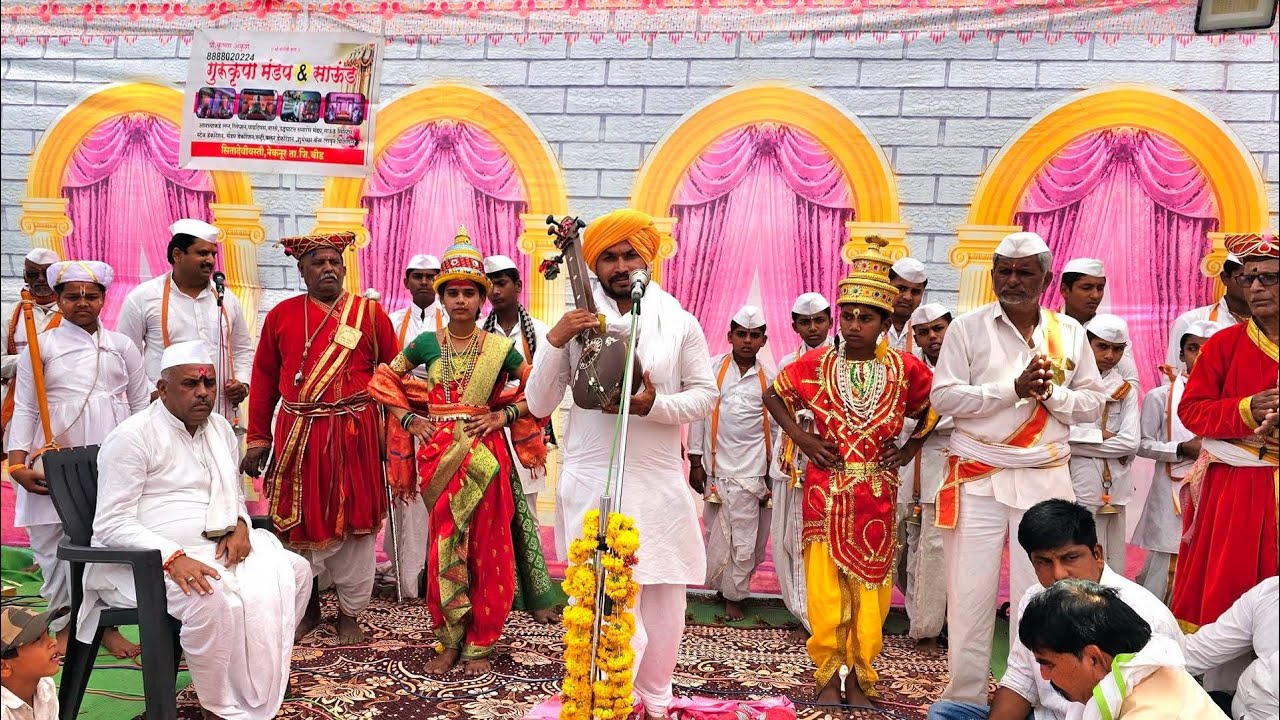 पुण्यवंत व्हावे चाल/सुरेश म जाधव/गुरुकृपा साऊंड सिस्टिम नेकनूर#kirtan #चाल #प्रमाण 