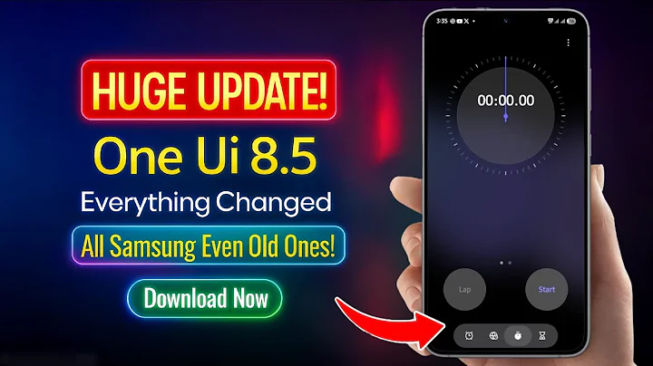 One Ui 8.5 New Update Clock App! EVERYTHING CHANGED 🤯