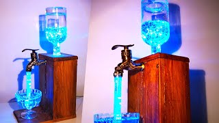 Magic Faucet with Epoxy Resin / Night Lamp - Resin Art