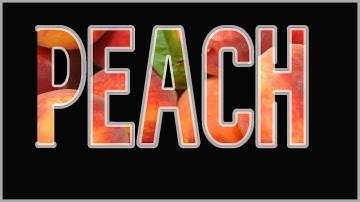 Fill Text with an image in Pixlr Photo Editor