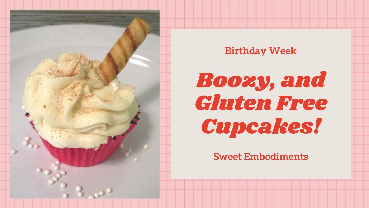 Boozy Cupcakes RumChata Cupcakes// Gluten Free! 🎂 YouTube