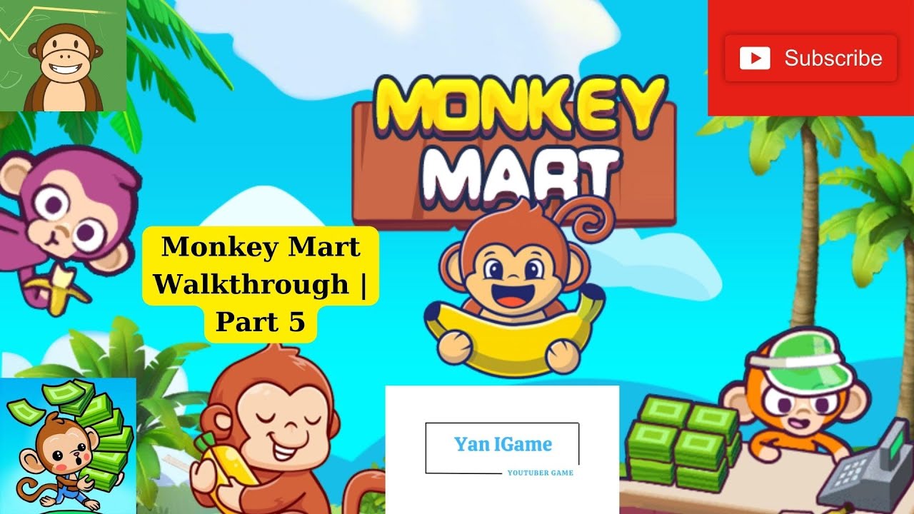 Monkey mart part - 5, New Nuts Stall, monkey game