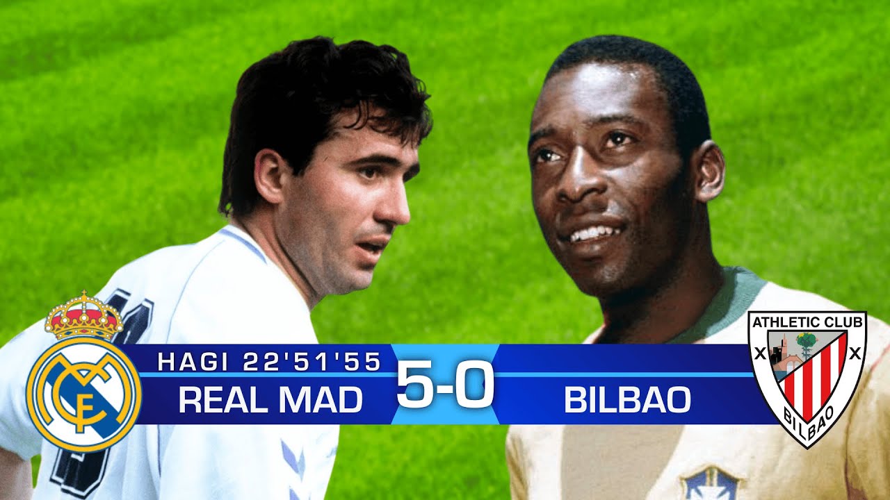 Când Hagi a marcat un hat-trick în fața lui Pelé | Real Madrid – Athletic Bilbao LaLiga 1991/92
