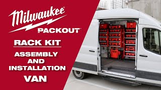 PACKOUT Rack Kit | 48-21-8070 | Assembly and Installation - Van