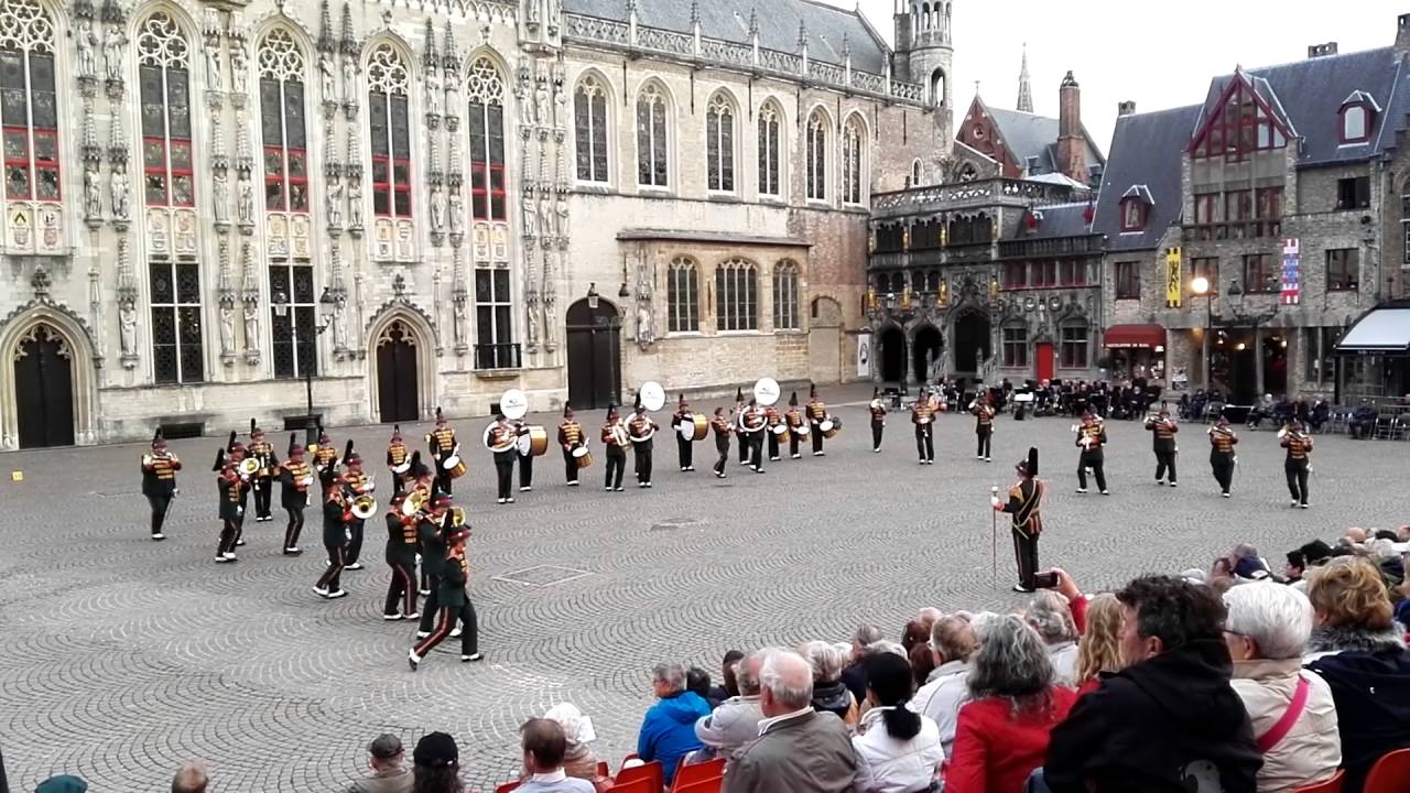 Jachthoorn & Trompetterkorps Edelweiss - 2 Juli 2016: Taptoe Brugge (BE)