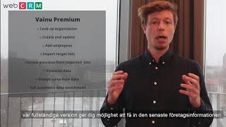 Vainu for webCRM (SE)