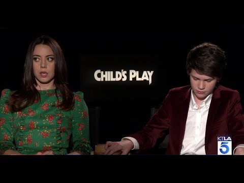 KTLA is with the cast of the new Child's Play