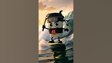 Epic Brainrot Surfing Adventure!#shorts #ai #viral #barinrot #viral #aivideo #memes #funny #trendin