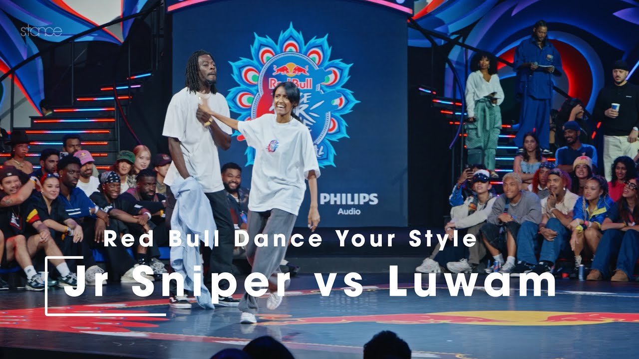 Jr Sniper vs Luwam [Top 16] // stance x Red Bull Dance Your Style World Final 2024 Mumbai