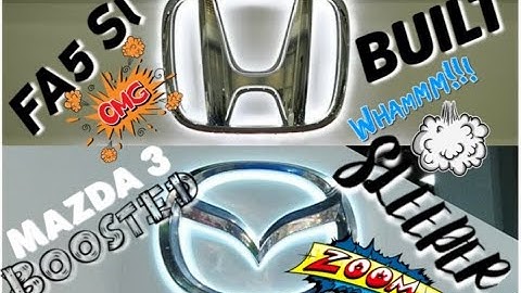 /GUTTED BUILDS FA5 & BOOSTED MAZDA 3 SLEEPER/ Gutted Creations not just a name.