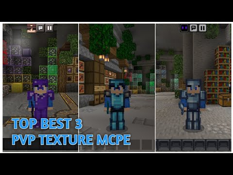 TOP BEST 3 PVP TEXTURE MCPE FPS BOOST || MINECRAFT PE - YouTube